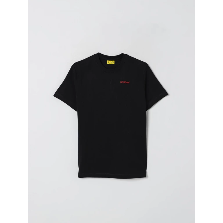 OFF-WHITE KIDS T-Shirt Kids color Black (OBAA002F25JER00D1025)