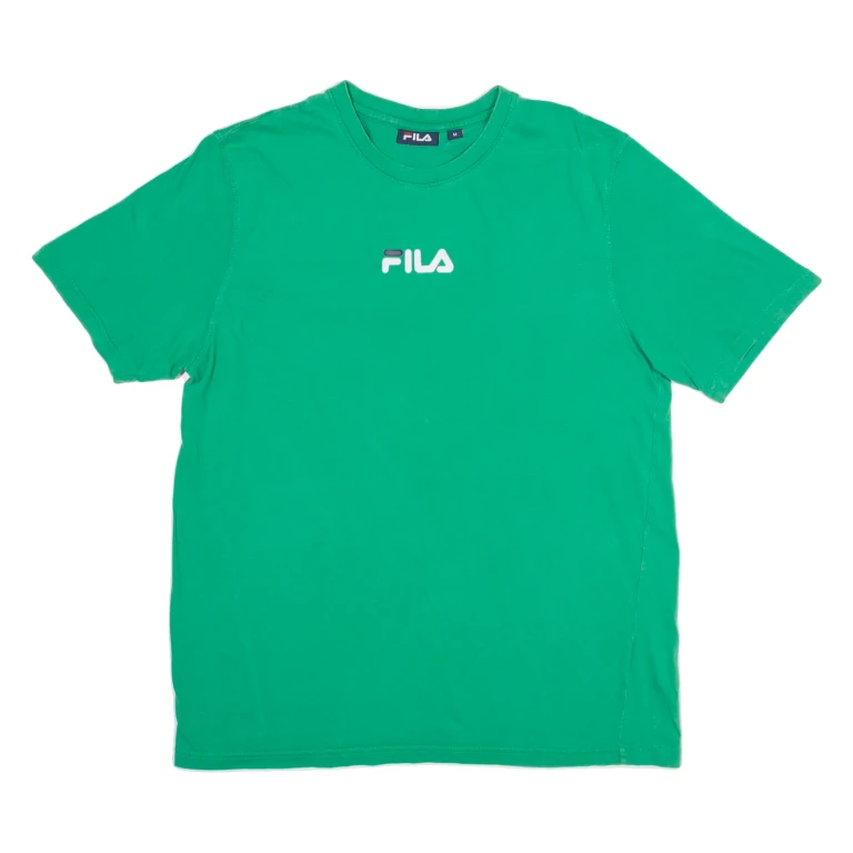 FILA Mens T-Shirt Green M (NN1-200924-14906)