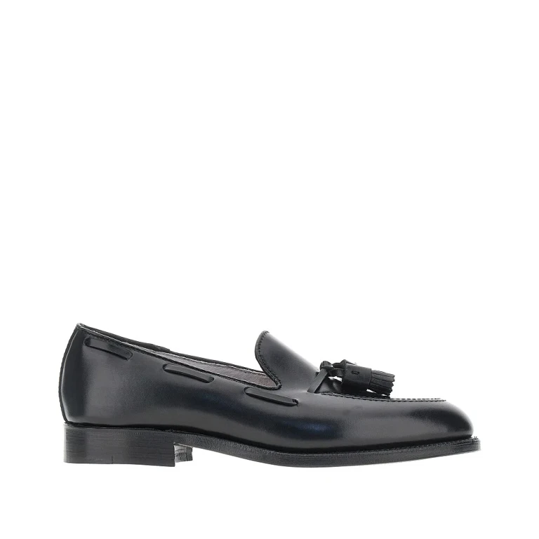 Leather loafers with tassels Man 9.5