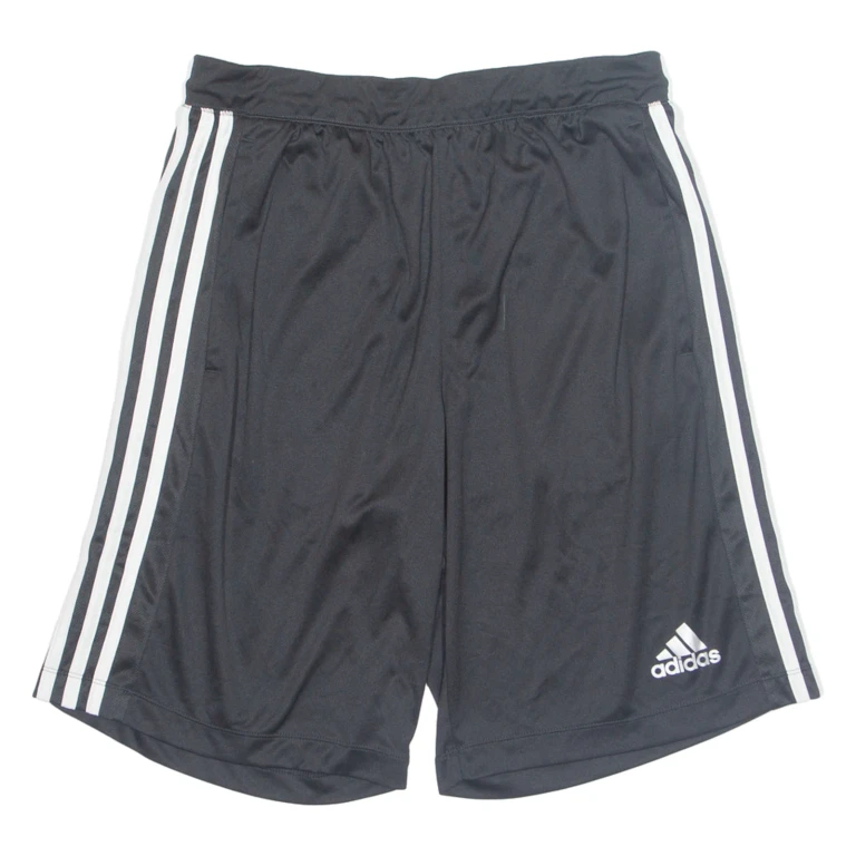 ADIDAS Mens Sports Shorts Black Relaxed M W28
