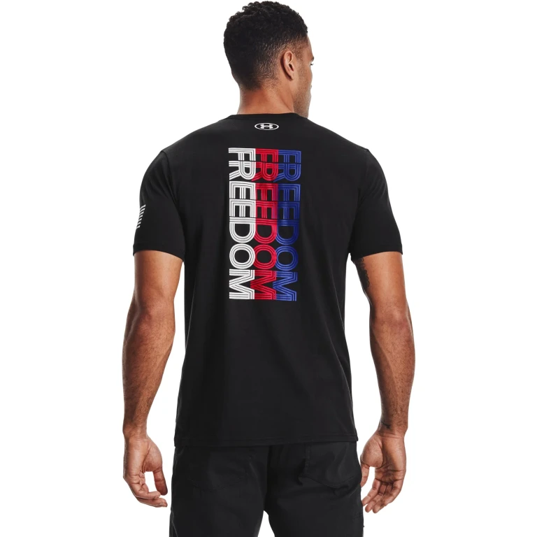 Men's Freedom Back Lockup T