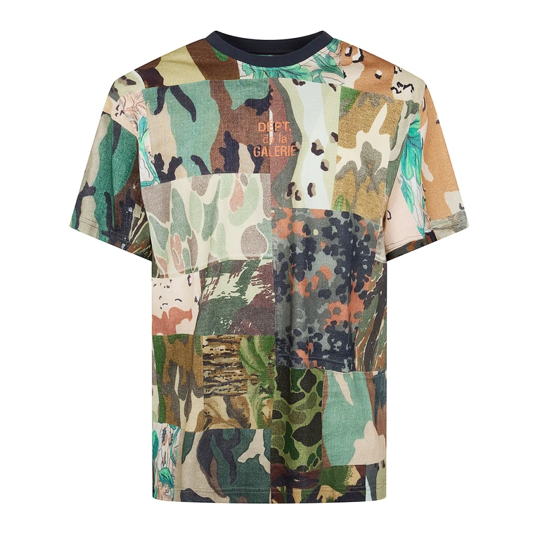 GALLERY DEPT T-Shirt Patchwork Camo "Mixed Camo"