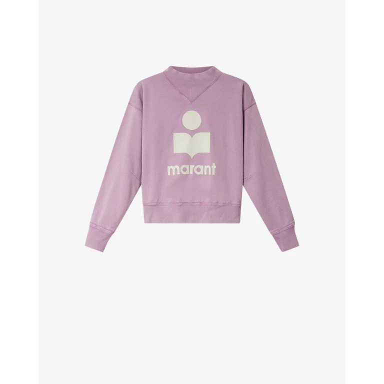 Sweat Shirt Moby - Femme - Bois De Rose / Ecru - Taille34 - Marant Étoile