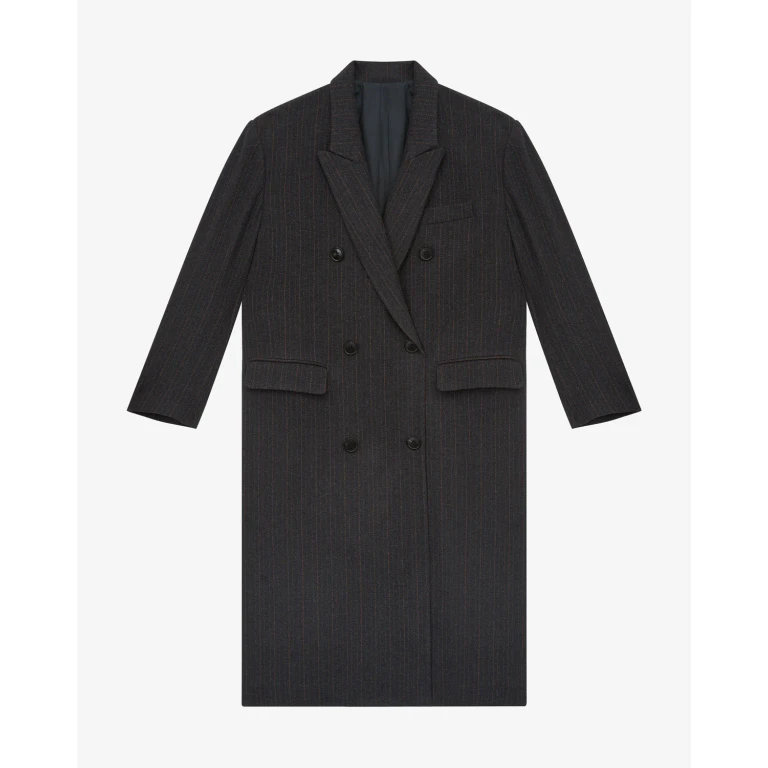 Manteau Lexana - Femme - Nuit - Taille34 - Marant Étoile