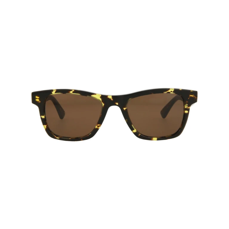 Rectangle-Frame Acetate Sunglasses