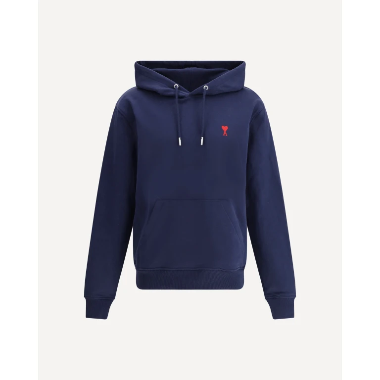 Ami Paris Kapuzenpullover mit Logo Herren XS