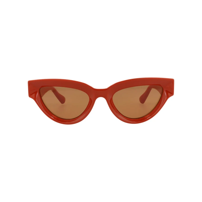 Cat Eye-Frame Injection Sunglasses