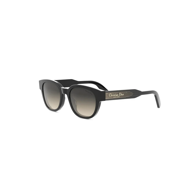 Dior CHRISTIAN DIOR LABEL R1F Green Gradient Round Mens Sunglasses DM40174F 01P 53