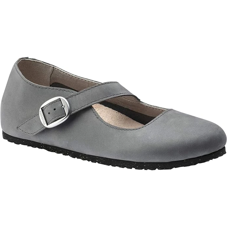 Unisex Tracy Nubuck Leather Grey