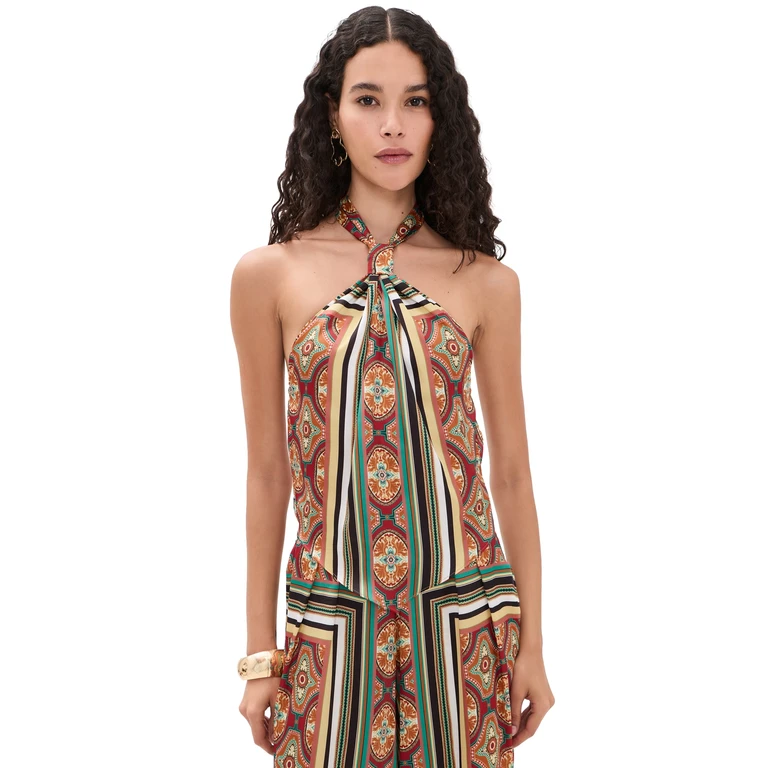 MISA Gem Top Majorelle Scarf M