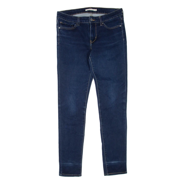LEVI'S 711 Womens Jeans Blue Regular Skinny W28 L31