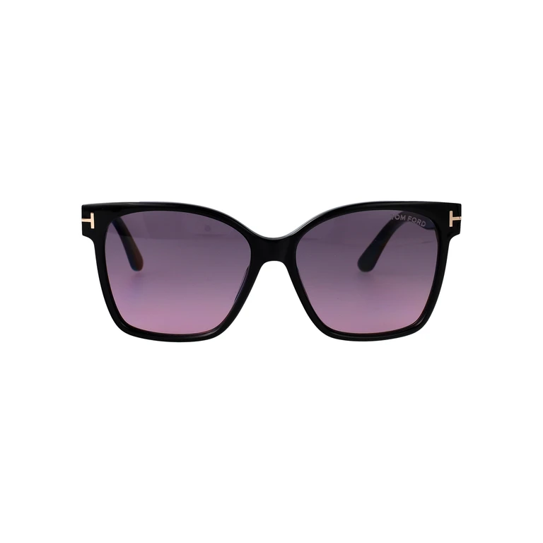 Tom Ford Ft1312 01b Nero Lucido / Fumo Grad Acetate Sunglasses - Women