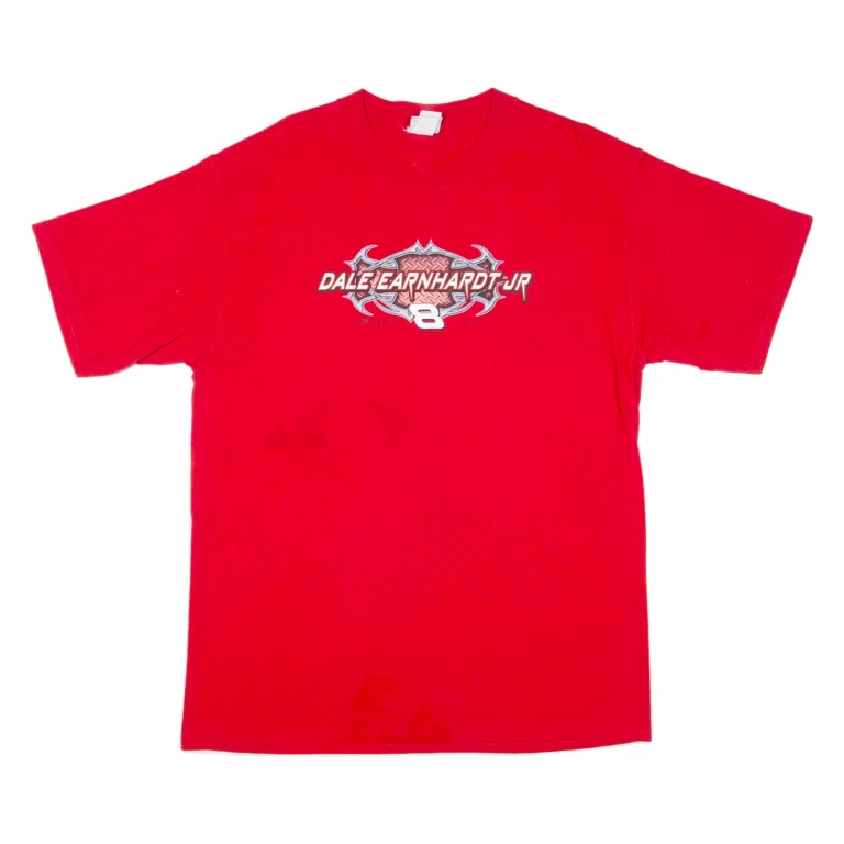 CHASE AUTHENTICS Dale Earnhardt Jr Mens T-Shirt Red L