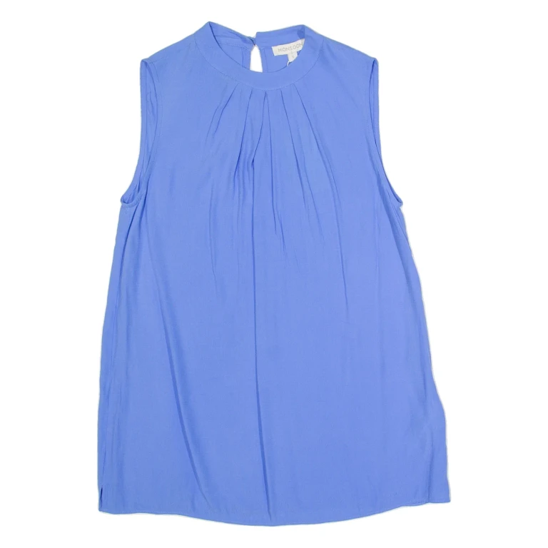 MONSOON Womens Top Blue Sleeveless S