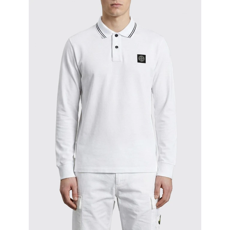 Polo Shirt Men color White (2200012S0018V1001)