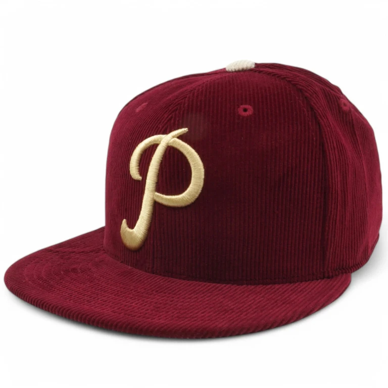 Men's MLB Team Cord Fitted Phillies 1950 Fitted Caps