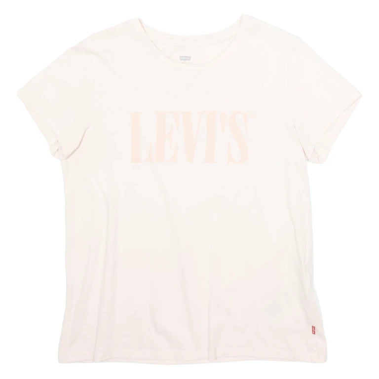 LEVI'S Womens T-Shirt Pink M