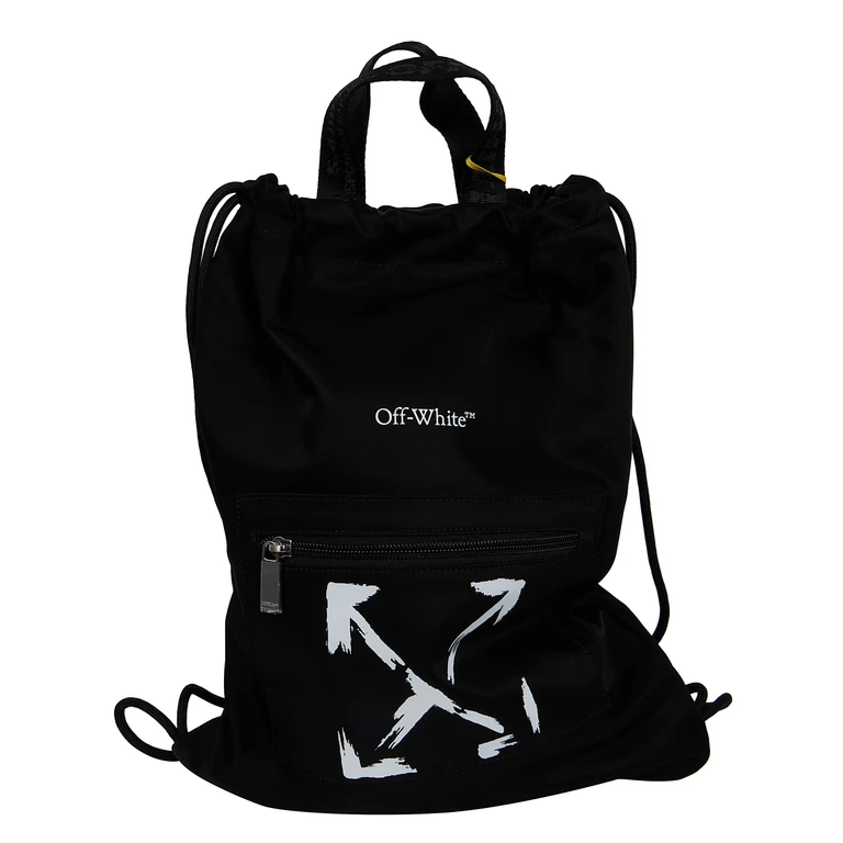 OFF WHITE KIDS Zaino Con Coulisse "Arrow"