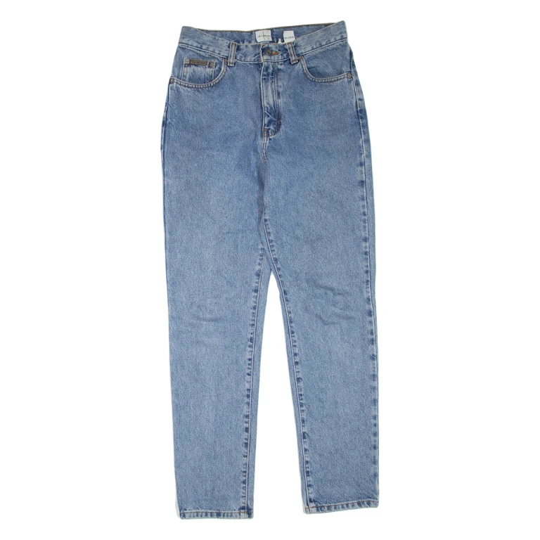 CALVIN KLEIN JEANS Womens Jeans Blue Regular Tapered W26 L30