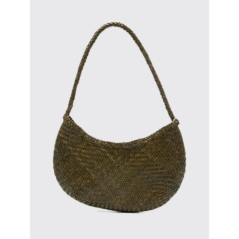 DRAGON DIFFUSION Shoulder Bag Woman color Green (8020KAKI)