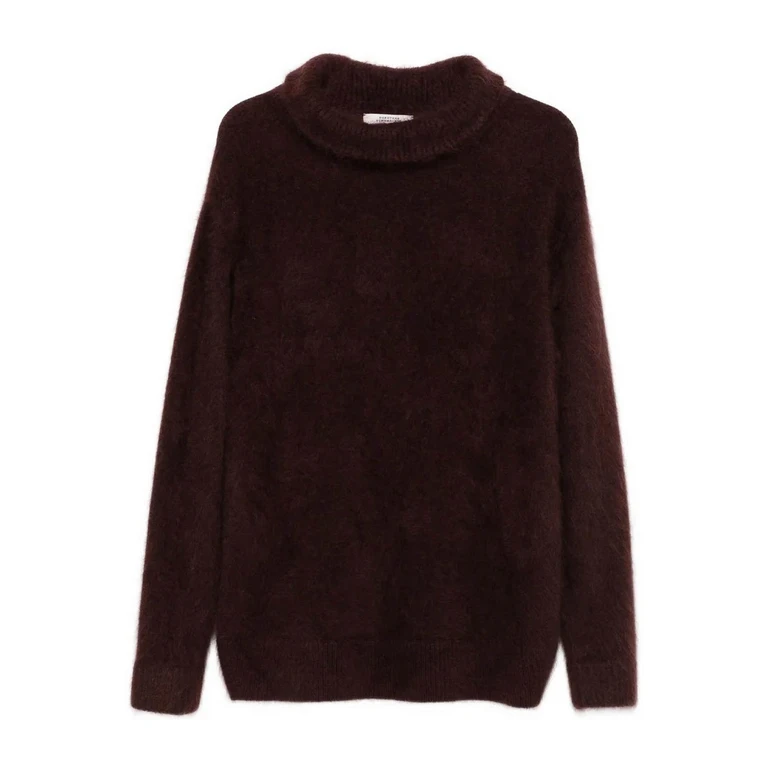 Pull Col Rond - Marron (210501796)