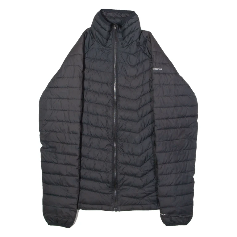 COLUMBIA Womens Puffer Jacket Black S