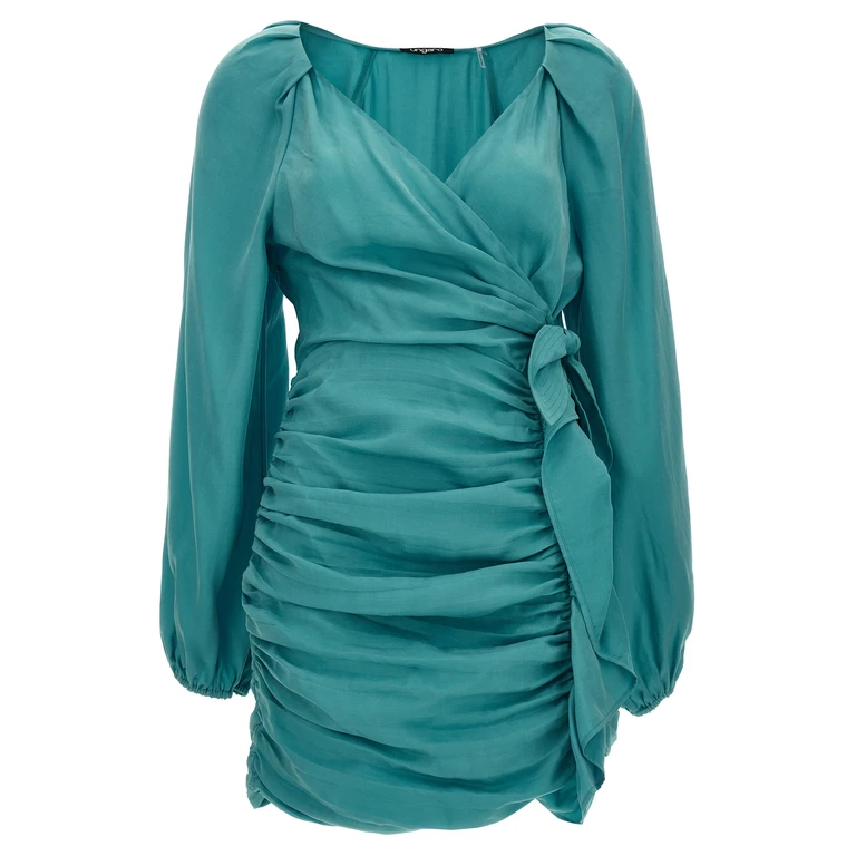 Ungaro Blue Lyocell Mini Skirt - Women