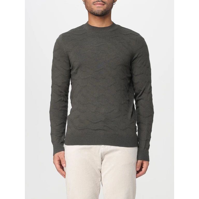 Pull Armani Exchange à maille ondulée