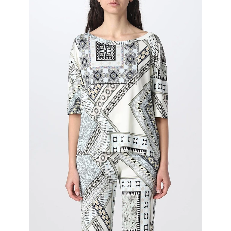 top in printed viscose (124574580250)