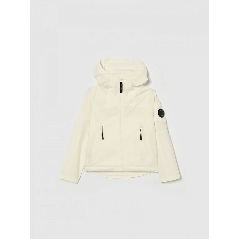 C. P. COMPANY Jacket Kids color White (CUS01OL3AA810135)