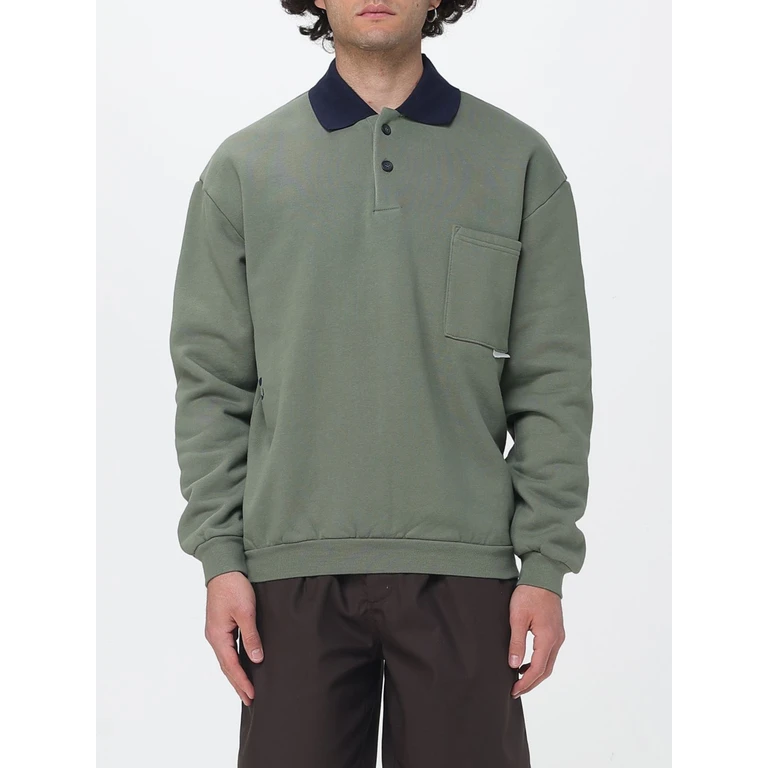 Sweatshirt Men color Green (DR024318ER02)