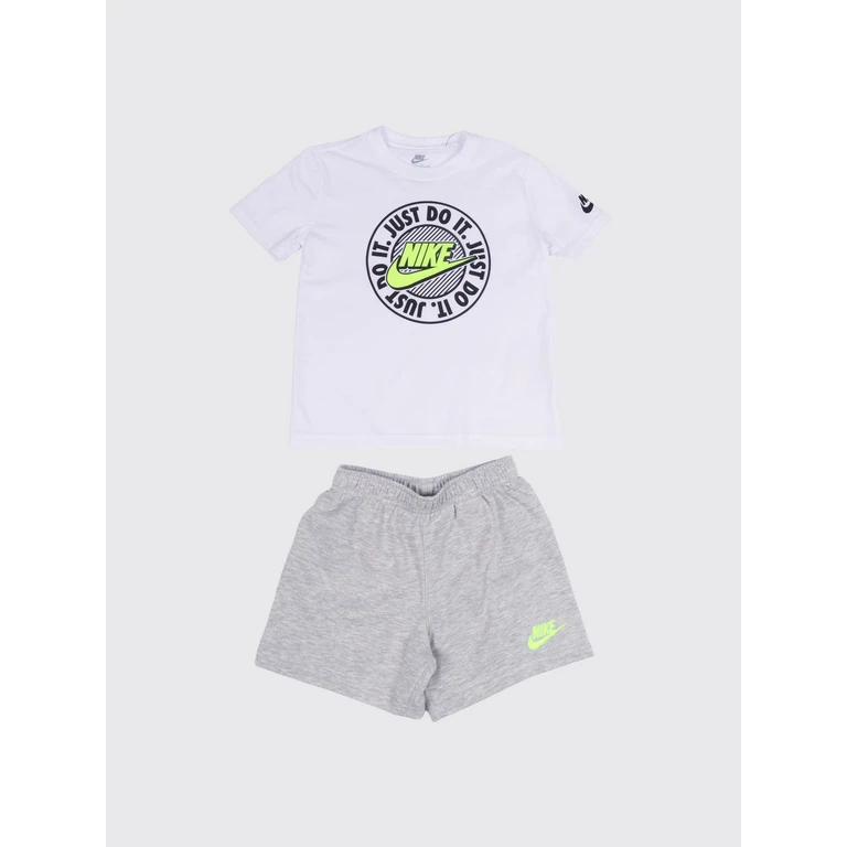 Boy's Two-Piece Contrast Logo Cotton Set (86N903C87)