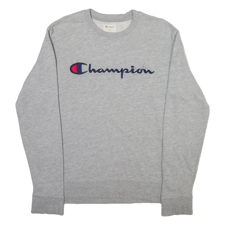 CHAMPION Mens Sweatshirt Grey M