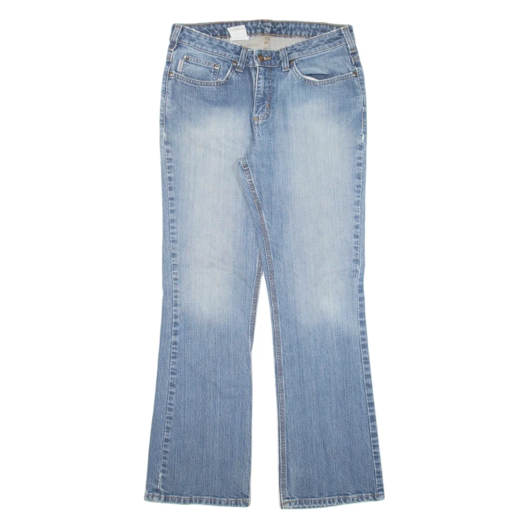 CARHARTT Workwear Womens Jeans Blue Regular Bootcut W30 L30