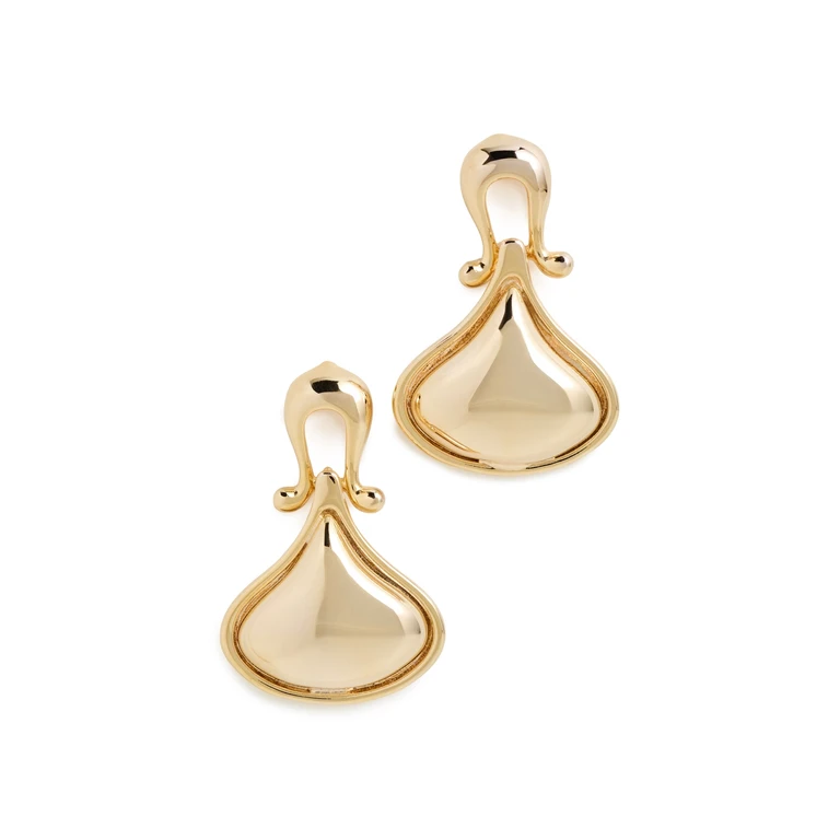 Galley Los Angeles Mabelle Earrings Stainless Steel Plated/Gold One Size