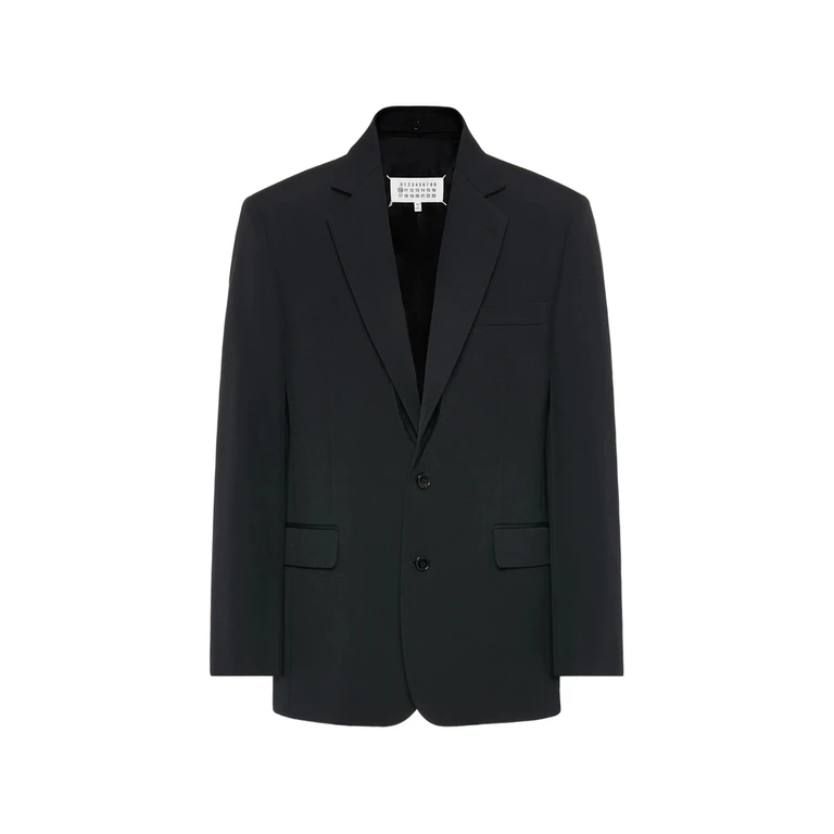 Wool Single-breasted Blazer