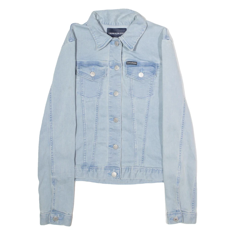 CALVIN KLEIN JEANS Womens Denim Jacket Blue S