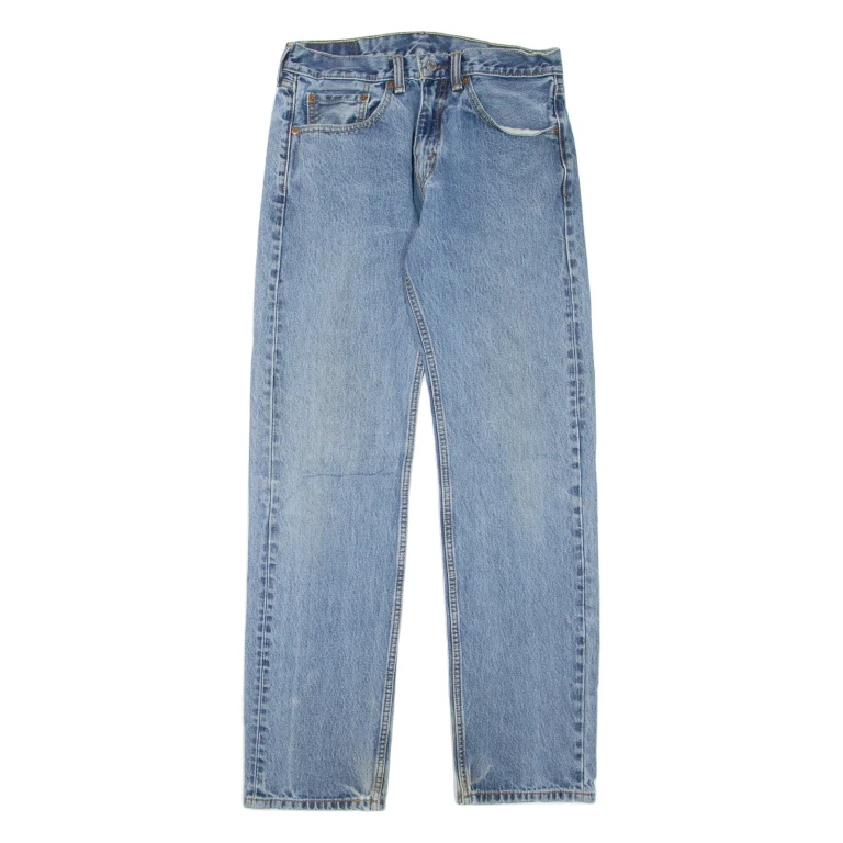 LEVI'S 505 Jeans Womens Blue Regular Straight W31 L34