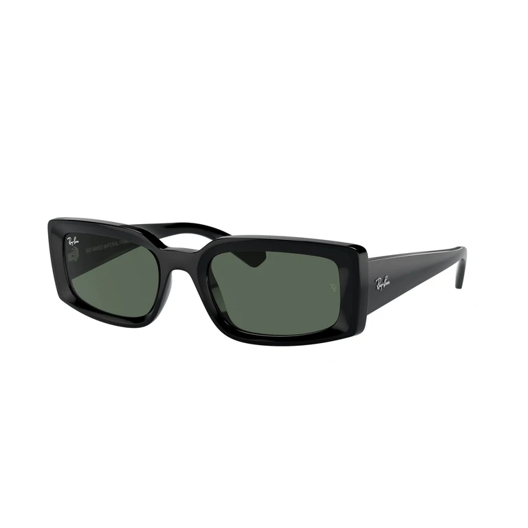 Ray Ban Kiliane Bio Based Dark Green Rectangular Ladies Sunglasses RB4395F 667771 54