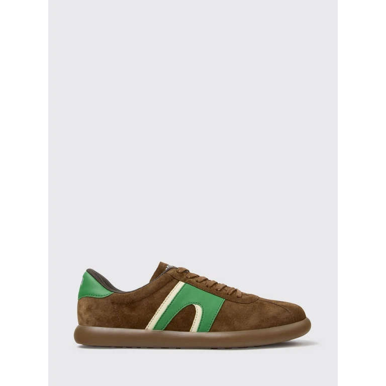 Pelotas Soller Low-Top Sneakers in Suede with Contrasting Logo (K100937-038PELOTASSOLLER0)