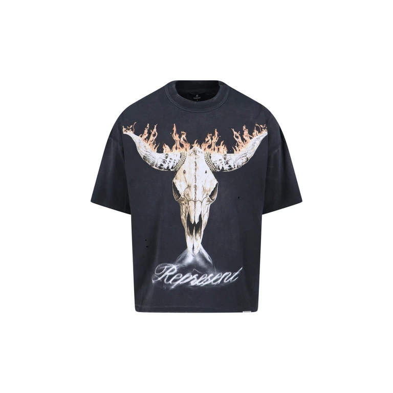 T-shirts and Polos Black Cotton - Men