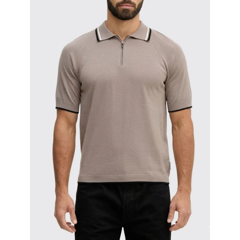 Polo Shirt Men color Dove Grey (XM001977AF20139U6107)