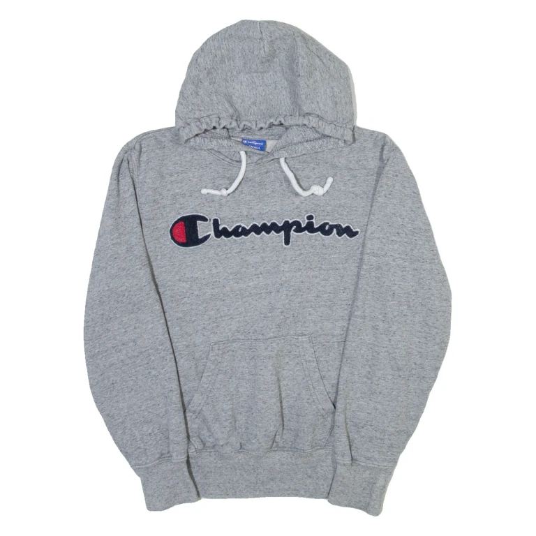 CHAMPION Womens Grey Hoodie XS