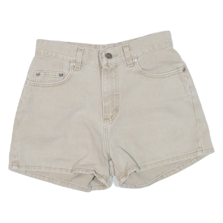 LEE Womens Denim Shorts Beige XS W25