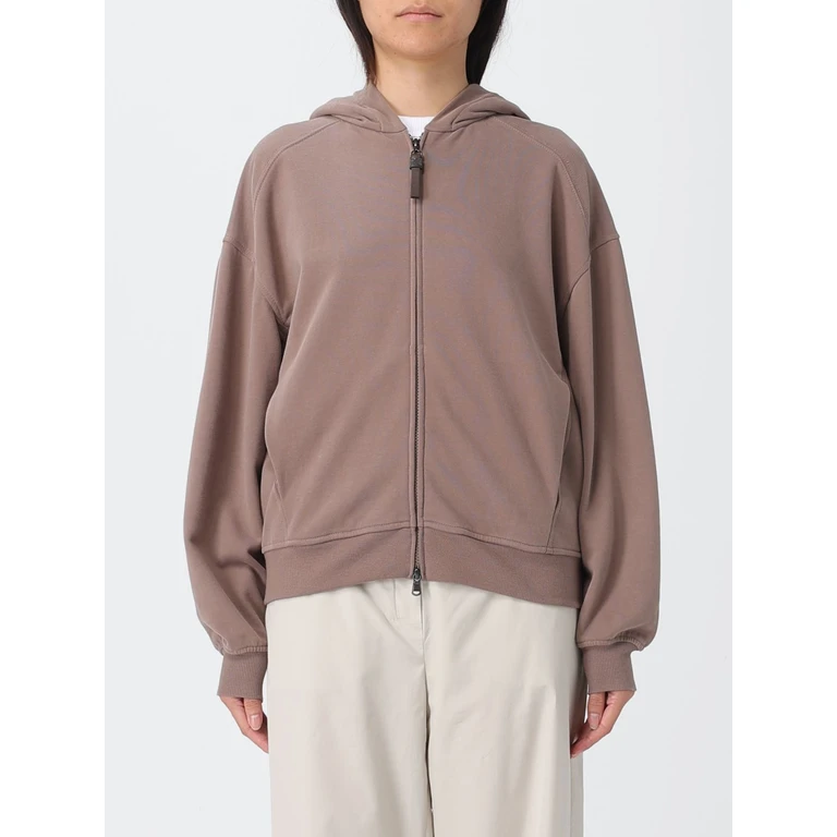 Sweatshirt Woman color Brown (MN05NHF406C9286)
