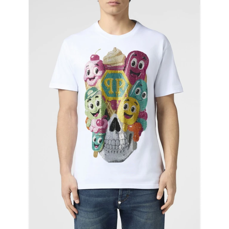 T-Shirt Men color White (PAFCMTK9054PJY002N01)