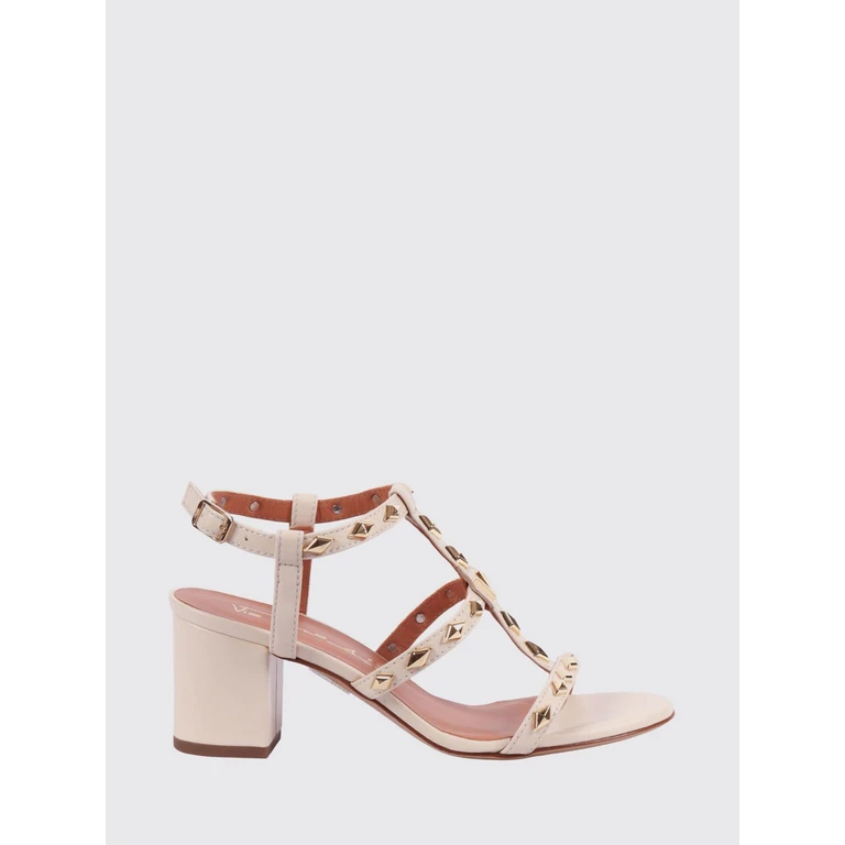 Heeled Sandal Woman color Yellow Cream (4630BURRO)