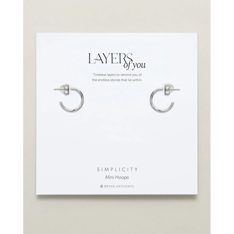 Simplicity Mini Hoop Earrings