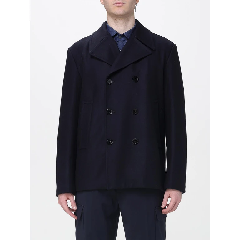 Coat Men color Blue (UJ922WF0168UXXX890)