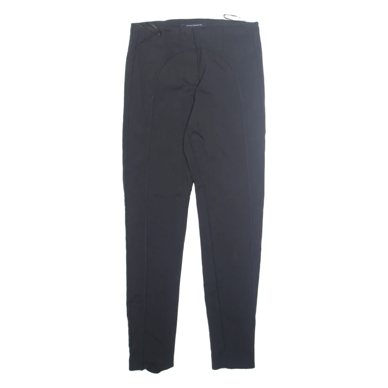 FRENCH CONNECTION Womens Trousers Black Regular Tapered W26 L27